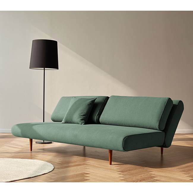 Schlafsofa Unfurl Grün Webstoff Elegance 200 x 77 x 119cm Skandi