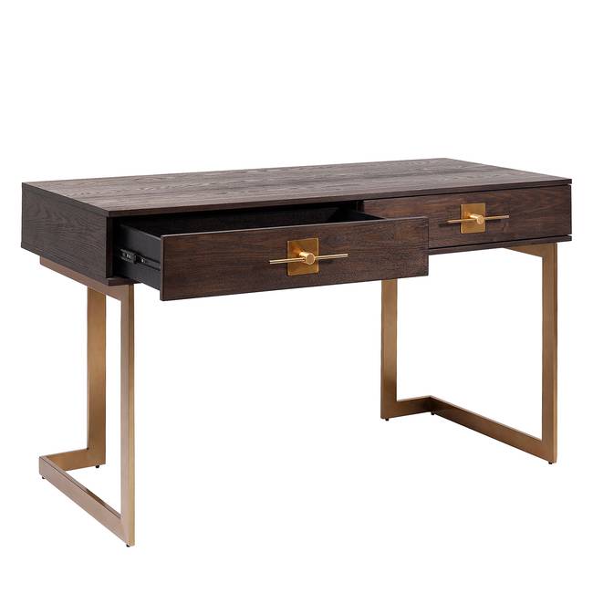Schreibtisch 138 x 81 x 60cm Braun