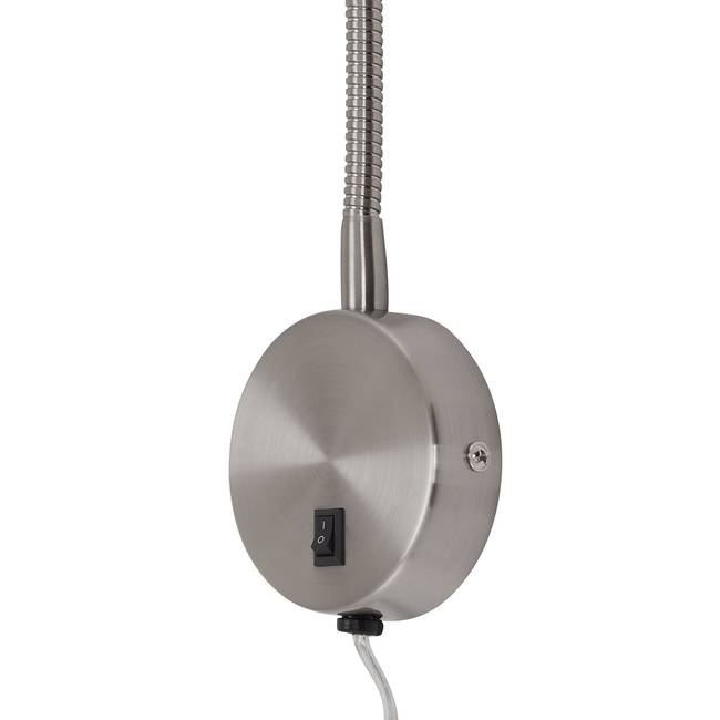 LED-Wandleuchte Comfort Light Ø 8cm Silber Material: Metall Metallart: Eisen Oberfläche Metall: Lackiert LED GU10