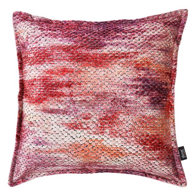 Kissenbezug Glam Colour Rot/Rot 65 x 65cm Samt