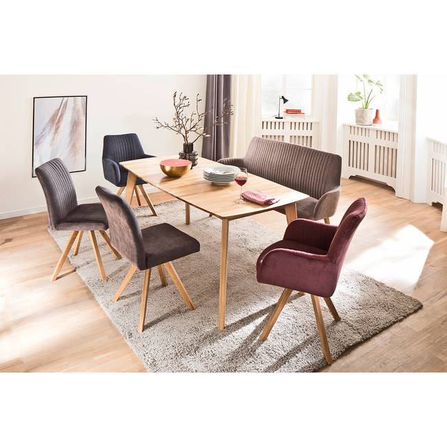 Küchensofa Ondes 157 x 90 x 60cm Braun