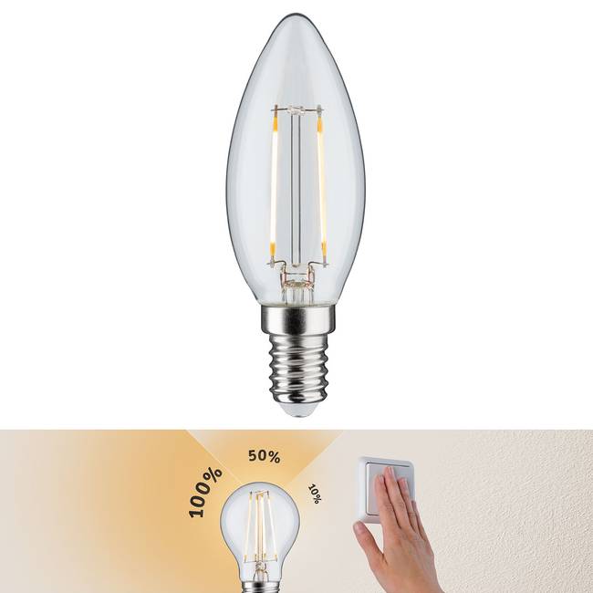 LED-Leuchtmittel Roiffe 3 x 9 x 3cm Durchsichtig