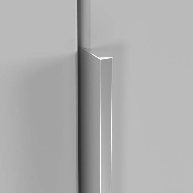 Drehtürenschrank Alabama 181 x 229cm Grau/Grau Premium Aluminium ohne Spiegeltür/-en