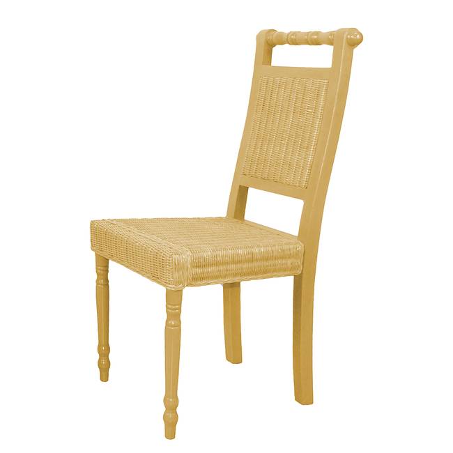 Rattanstuhl Blaimont I 2er-Set 46 x 96 x 54cm Beige