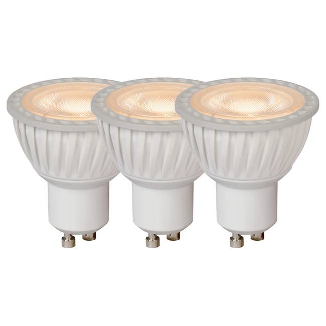 LED-Leuchtmittel MR16 5 x 5 x 5cm Weiß/Weiß