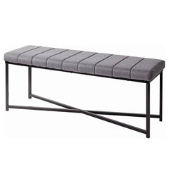 Bettbank Ticata - 118 cm 118 x 47 x 38cm Grau
