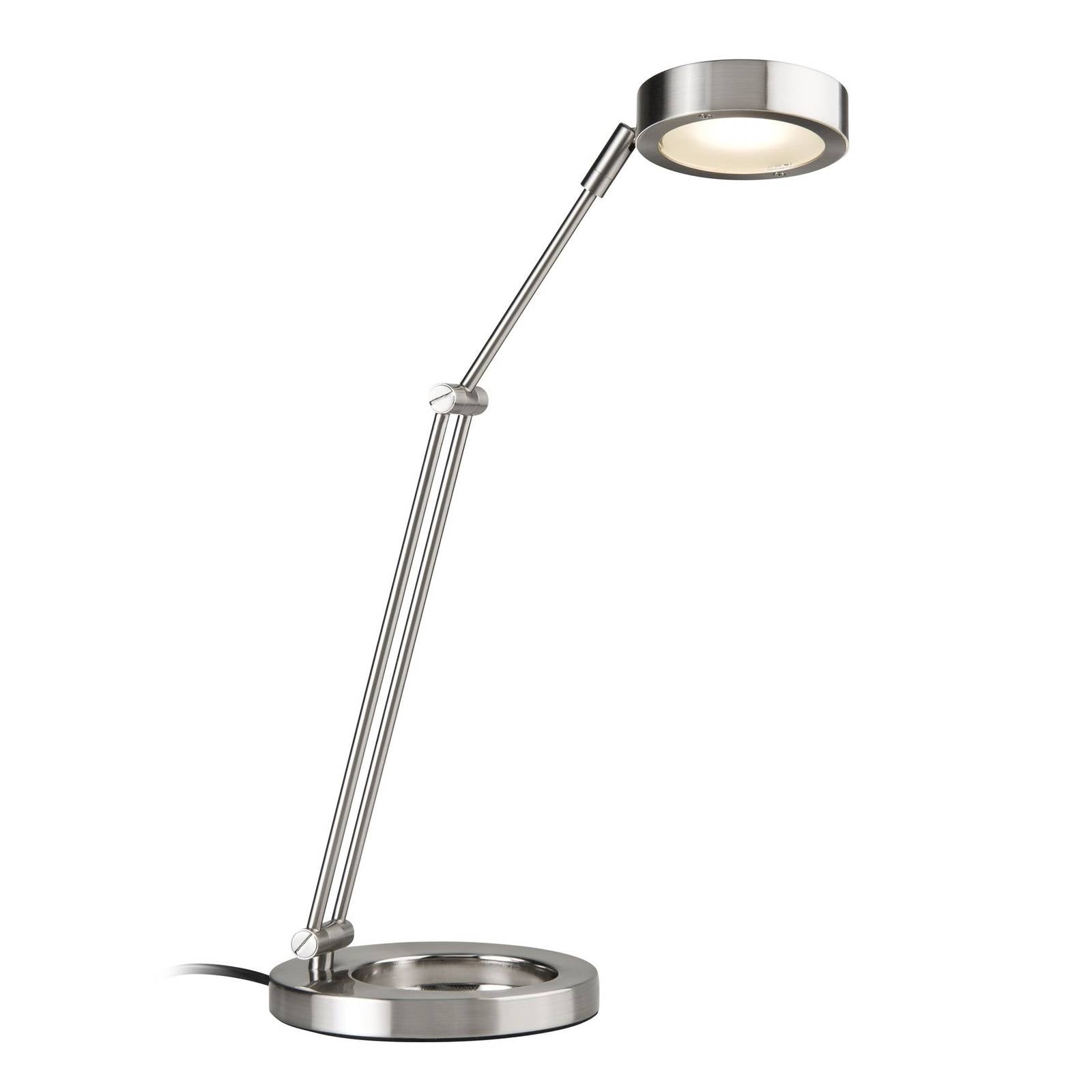 Paulmann Zed LED-Schreibtischlampe eisen gebürstet