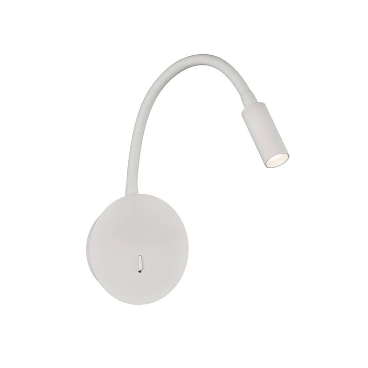 LED-Wand-Leseleuchte Lyon, Flexarm, Schalter, weiß