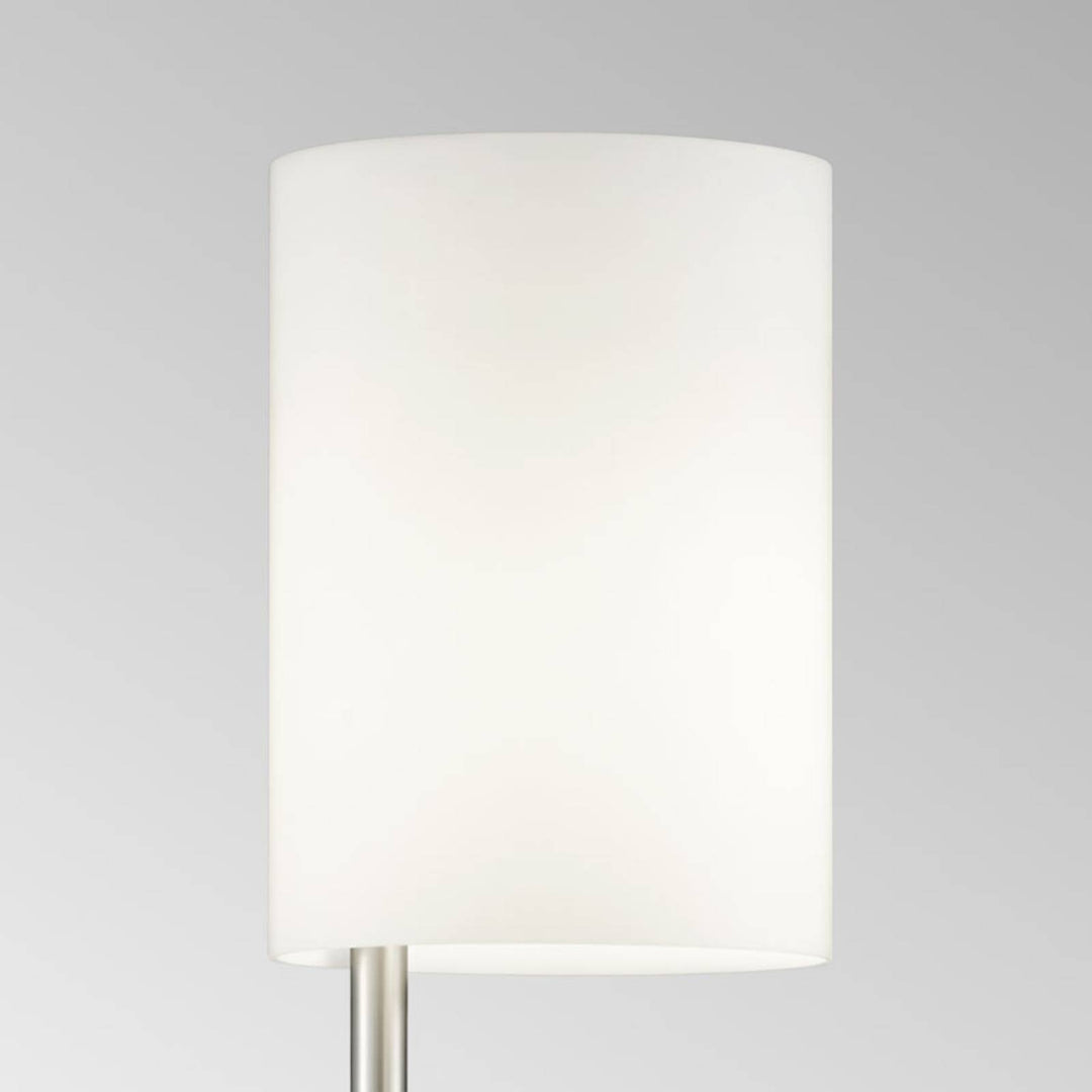 LED-Stehleuchte Nola nickel matt