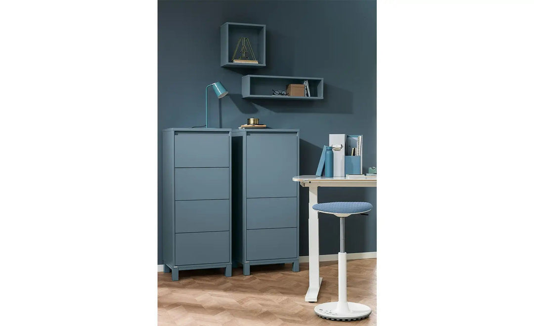 PAIDI Wandbox Olli ¦ blau ¦ Maße (cm): B: 35 H: 35 T: 18.7 Regale