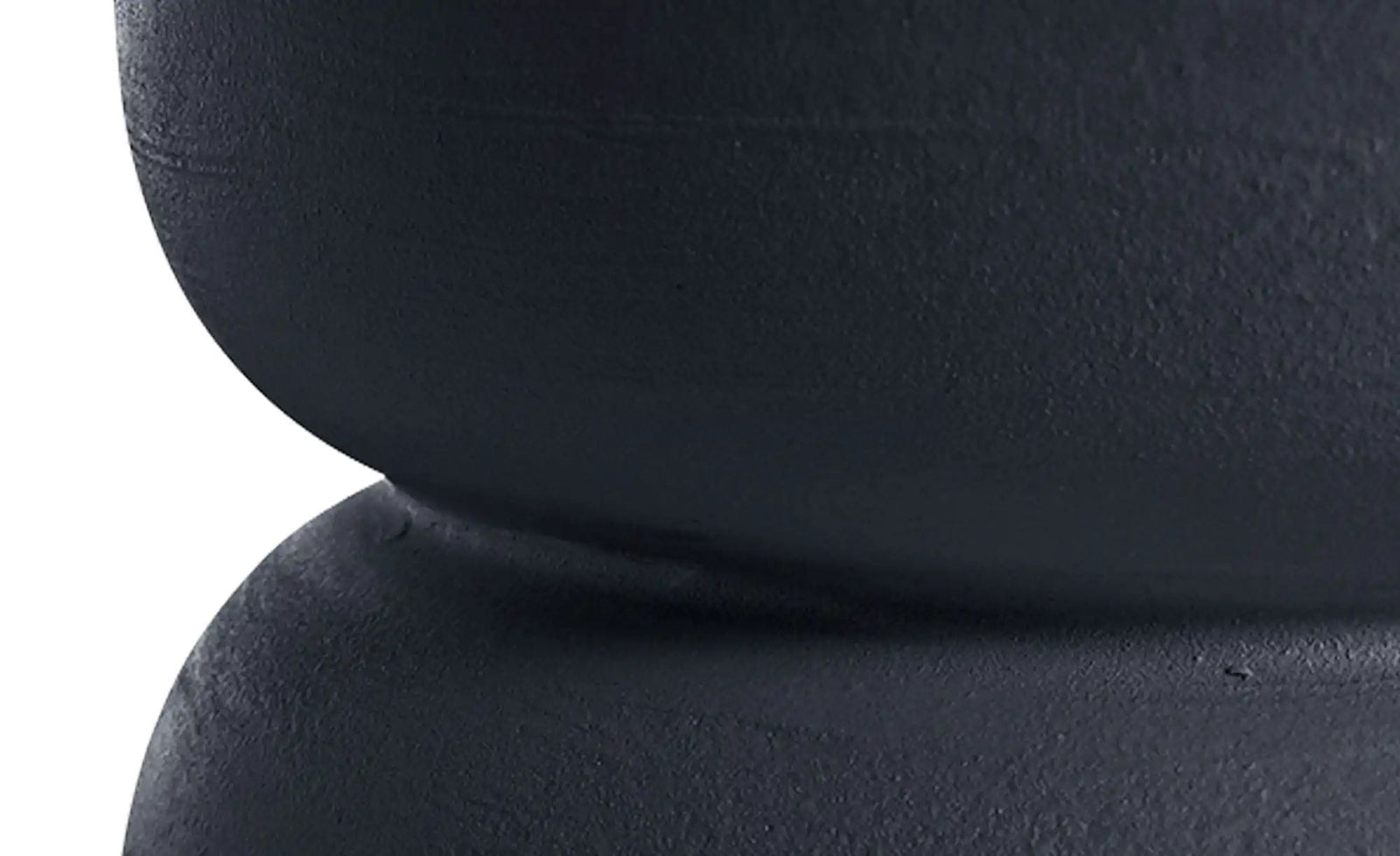 Beistelltisch Glance ¦ schwarz ¦ Maße (cm): H: 46 Ø: 40 Tische Beistelltische