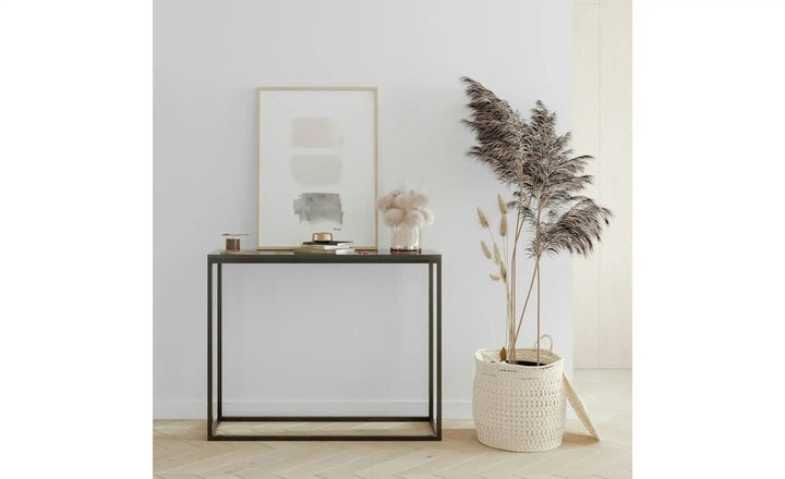 Konsolentisch ¦ schwarz ¦ Maße (cm): B: 100 H: 80 Tische