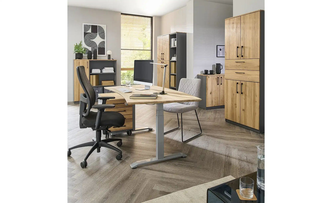 Büroregal SOLIDLine ¦ grau ¦ Maße (cm): B: 40 H: 198,2 T: 40.0 Regale