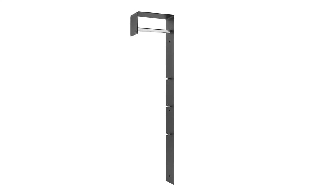 Garderobenpaneel ¦ schwarz ¦ Maße (cm): B: 10 H: 120 T: 30.0 Garderoben &amp; Kleiderstangen