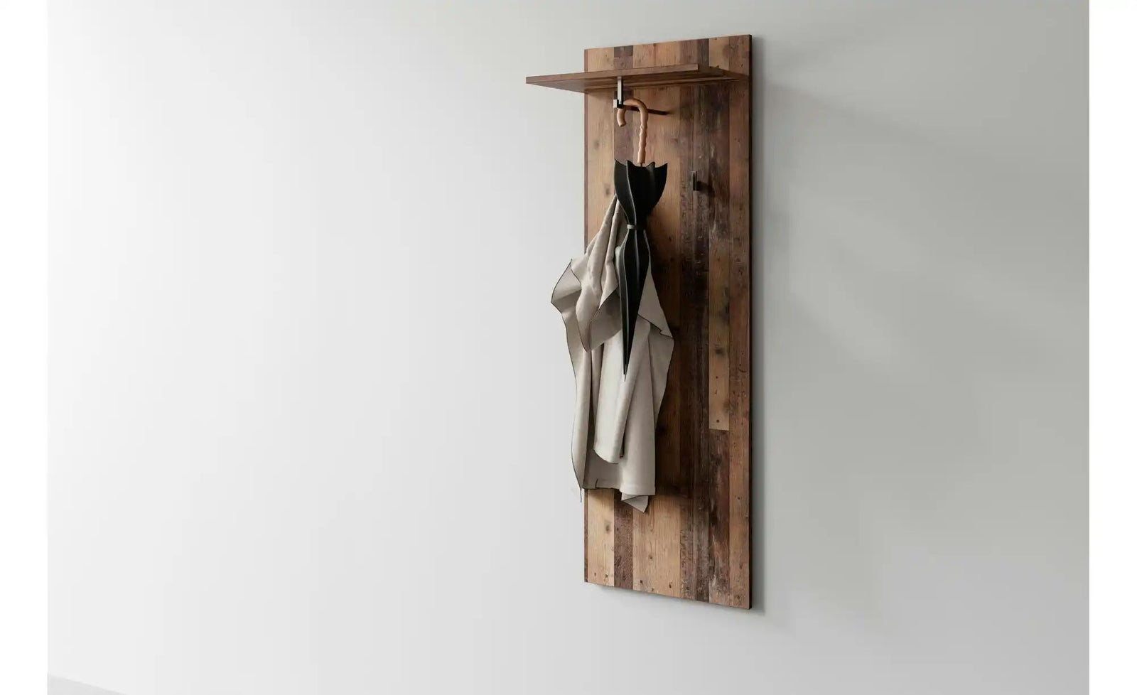 by Living Wandpaneel Jakob ¦ braun ¦ Holzwerkstoff ¦ Maße (cm): B: 48 H: 140 Garderoben & Kleiderstangen