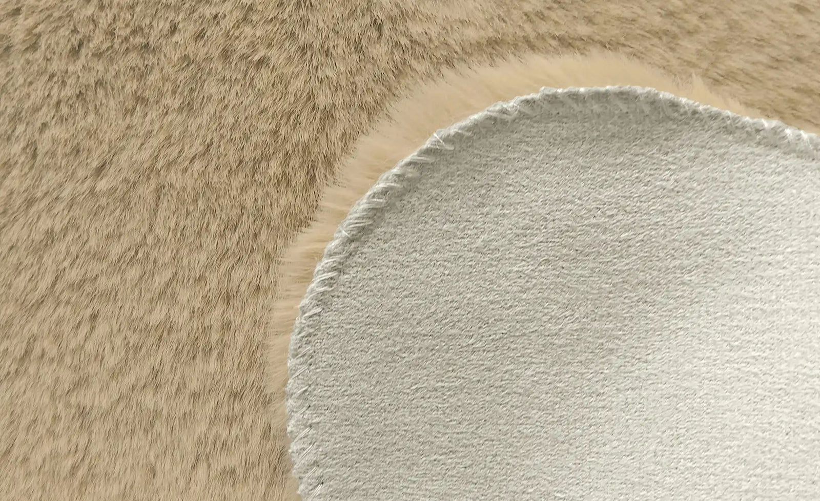 levelone Kunstfell Tierfellform Little Bunny ¦ beige ¦ Synthetische Fasern ¦ Maße (cm): B: 40 Teppiche Felle