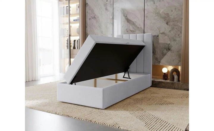 Boxbett mit Stauraum Nelia ¦ grün ¦ Maße (cm): B: 102 H: 124 Betten