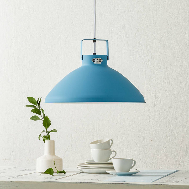 Jieldé Beaumont B360 Hängelampe hellblau matt