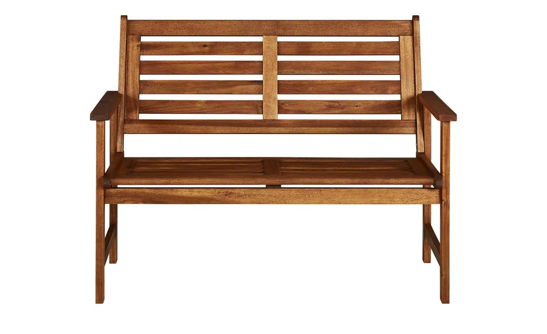 Gartenbank aus Akazienholz Santiago ¦ holzfarben ¦ Maße (cm): B: 112 H: 86 T: 65.0 Garten Gartenmöbel
