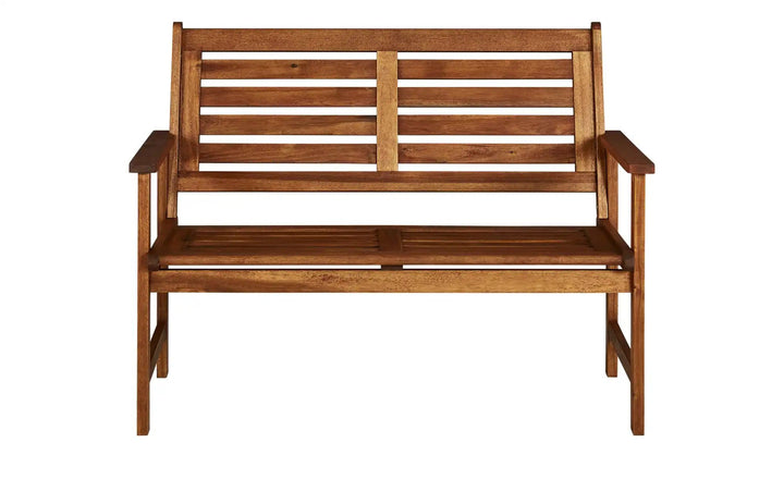 Gartenbank aus Akazienholz Santiago ¦ holzfarben ¦ Maße (cm): B: 112 H: 86 T: 65.0 Garten Gartenmöbel