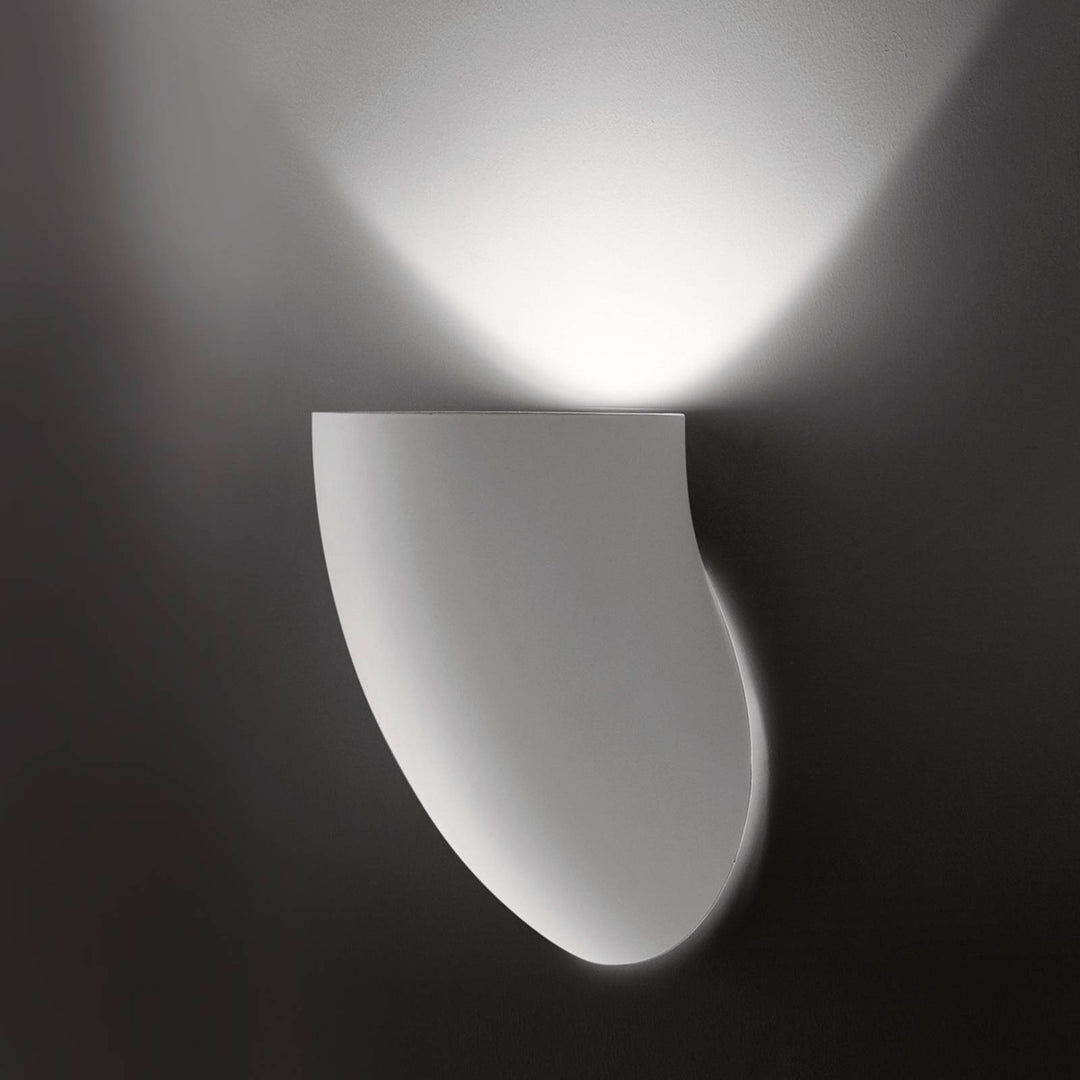 Martinelli Luce Gomito - weiße Wandleuchte