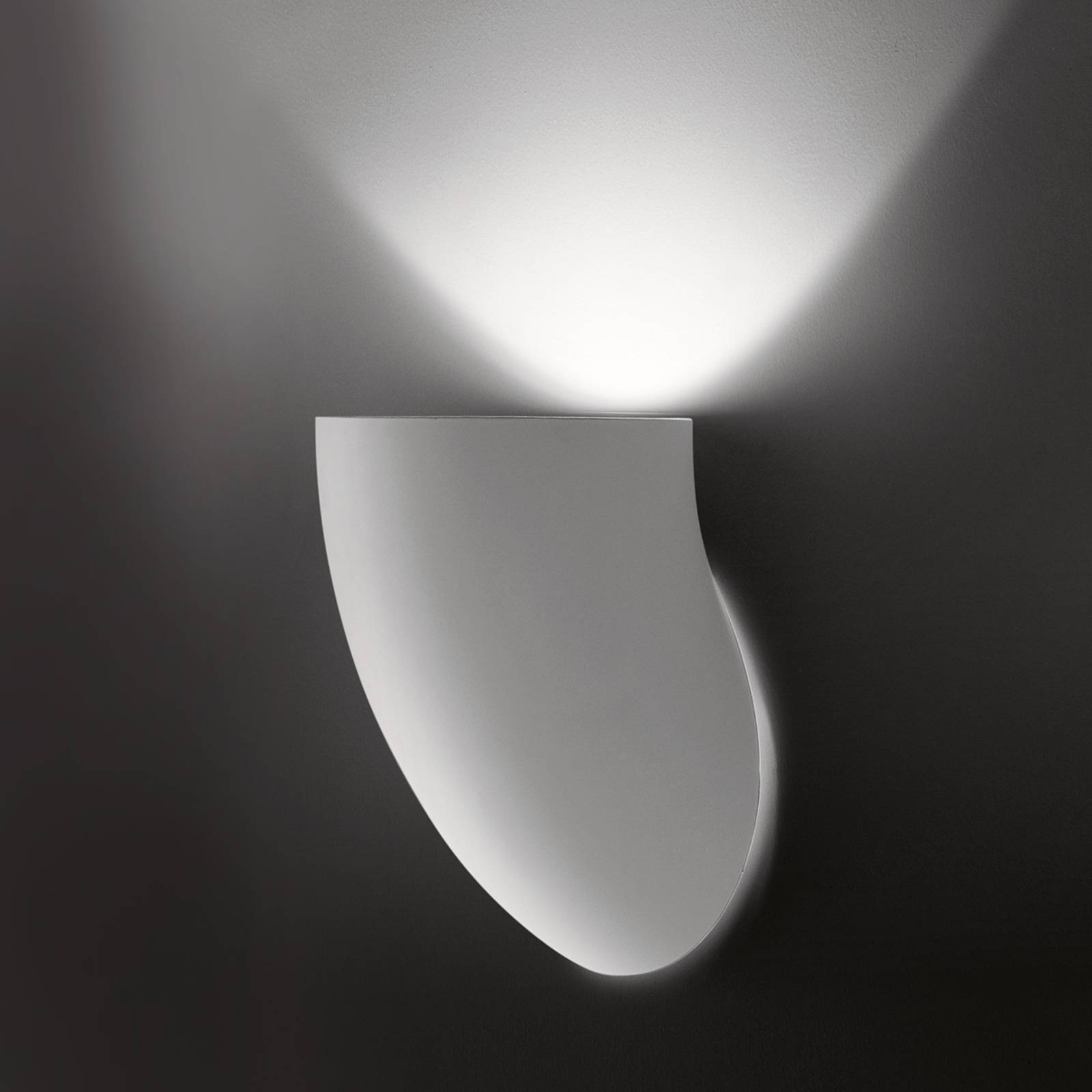 Martinelli Luce Gomito - weiße Wandleuchte