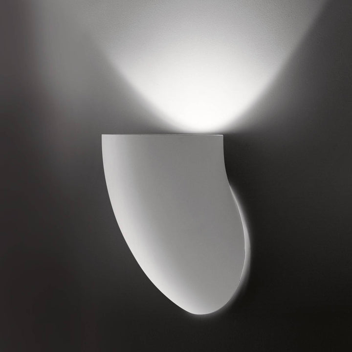 Martinelli Luce Gomito - weiße Wandleuchte