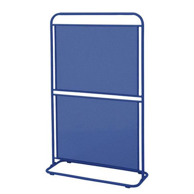 Balkonsichtschutz Divido II 124 x 30 x 80cm Blau