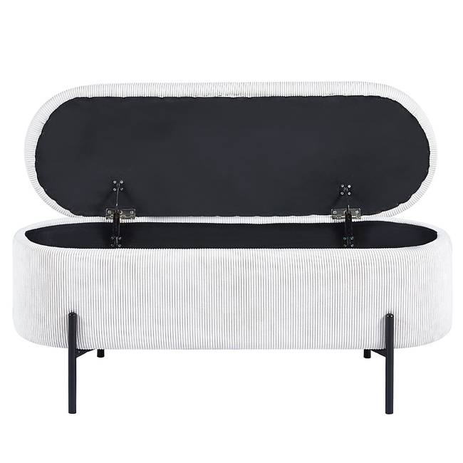 Bettbank Vorpa 110 x 44 x 40cm Beige/Beige