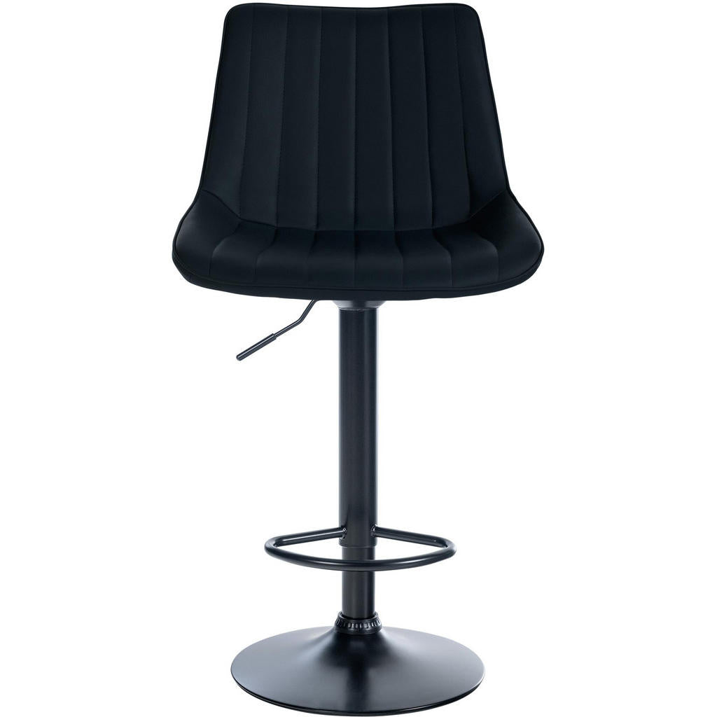 CLP Barhocker, Schwarz, Metall, 49.5x91x50 cm, Esszimme