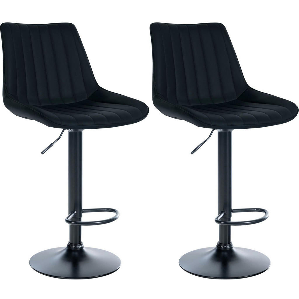 CLP Barhocker, Schwarz, Metall, 49.5x91x50 cm, Esszimme