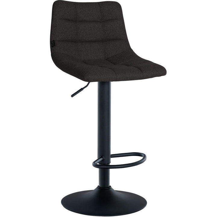 CLP Barhocker, Schwarz, Metall, 43x87x46.5 cm, Esszimme