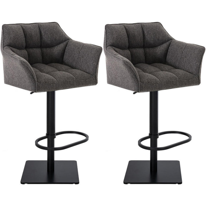 CLP Barhocker, Graubraun, Metall, 64x88x45 cm, Esszimme