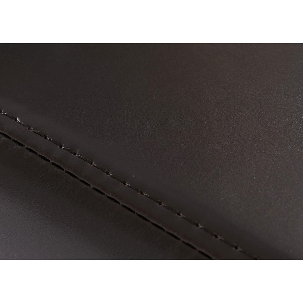 Proregal Barhocker, Braun, Leder, 41x112x37 cm, Esszimm