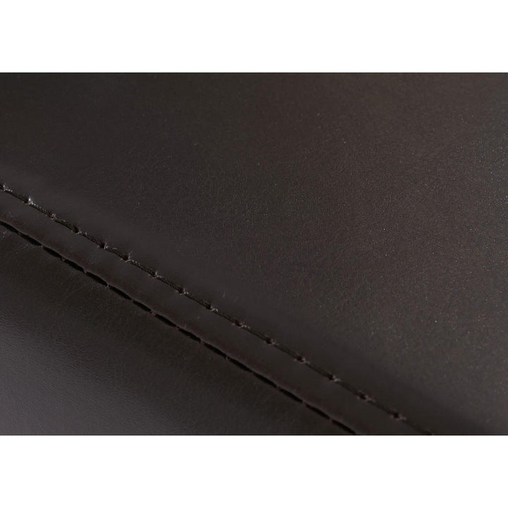 Proregal Barhocker, Braun, Leder, 41x112x37 cm, Esszimm