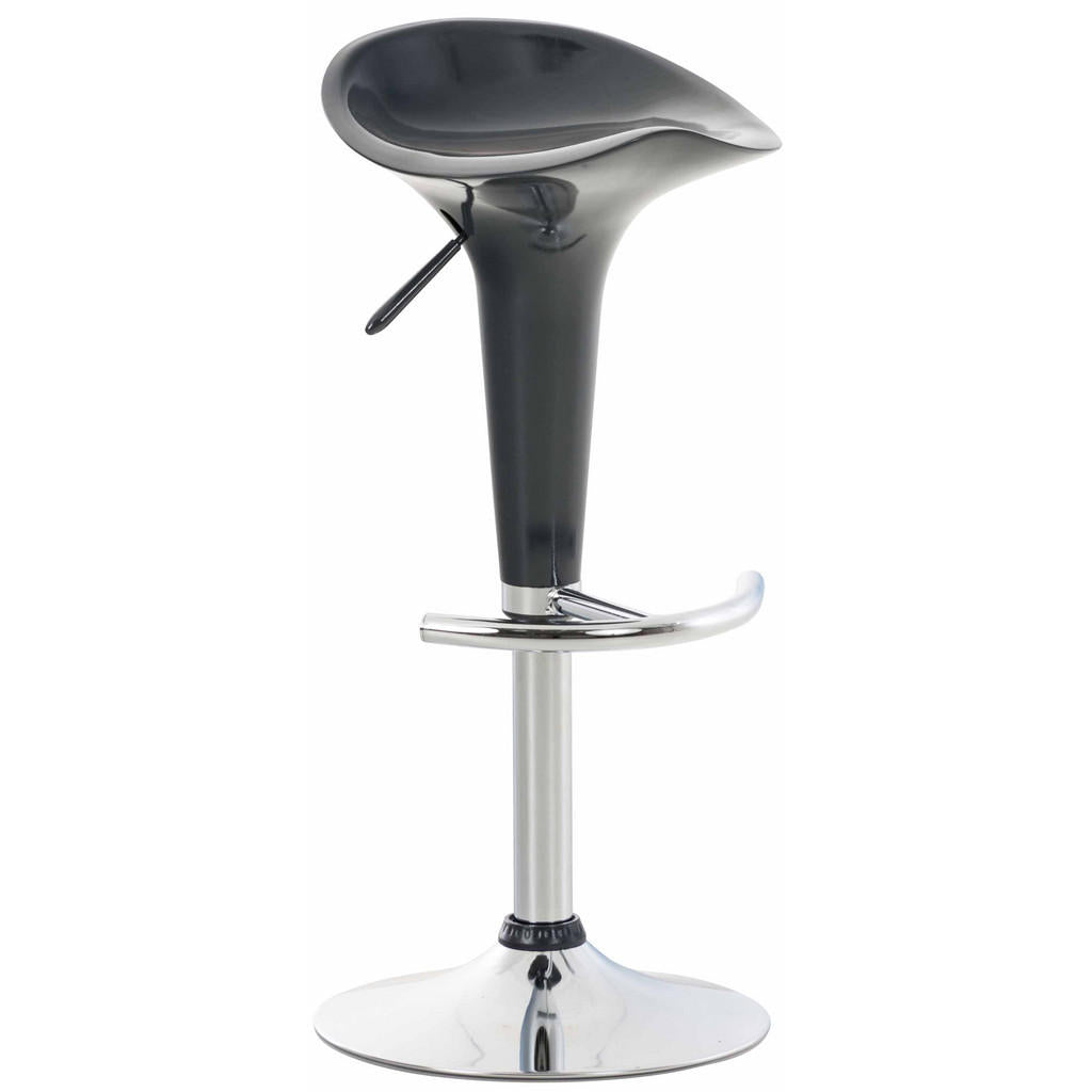 Deluke Barhocker, Grau, Metall, 37x87x37 cm, Esszimmer,