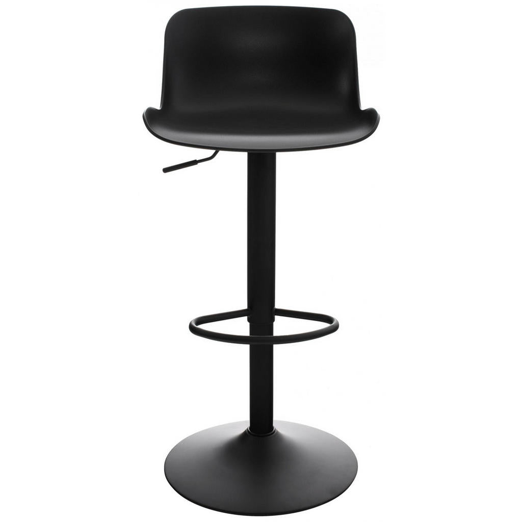 CLP Barhocker, Schwarz, Metall, 44x81x44 cm, Esszimmer,