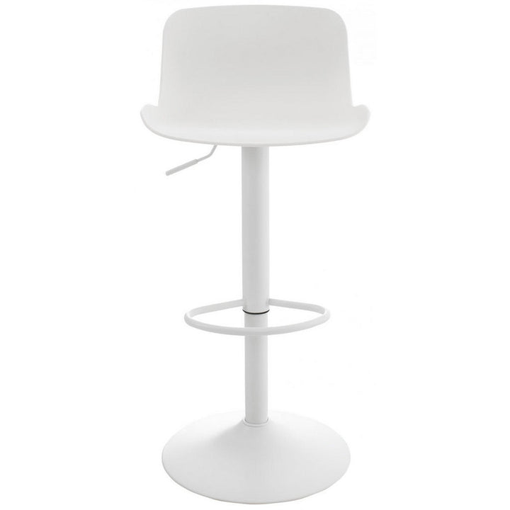 CLP Barhocker, Weiß, Metall, 44x81x44 cm, Esszimmer, Ba