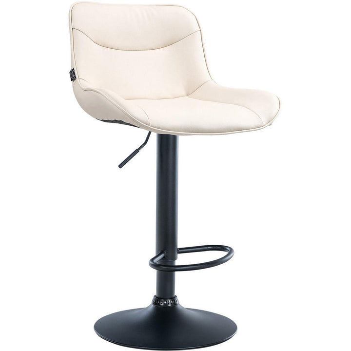 CLP Barhocker, Creme, Metall, 49x85x51 cm, Esszimmer, B