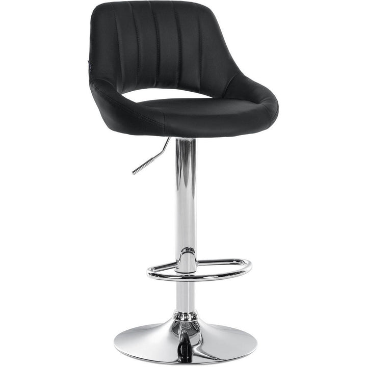 CLP Barhocker, Schwarz, Metall, 47x85x48 cm, Esszimmer,