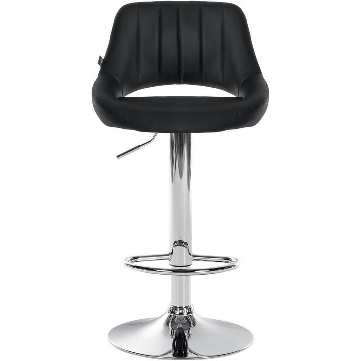 CLP Barhocker, Schwarz, Metall, 47x85x48 cm, Esszimmer,