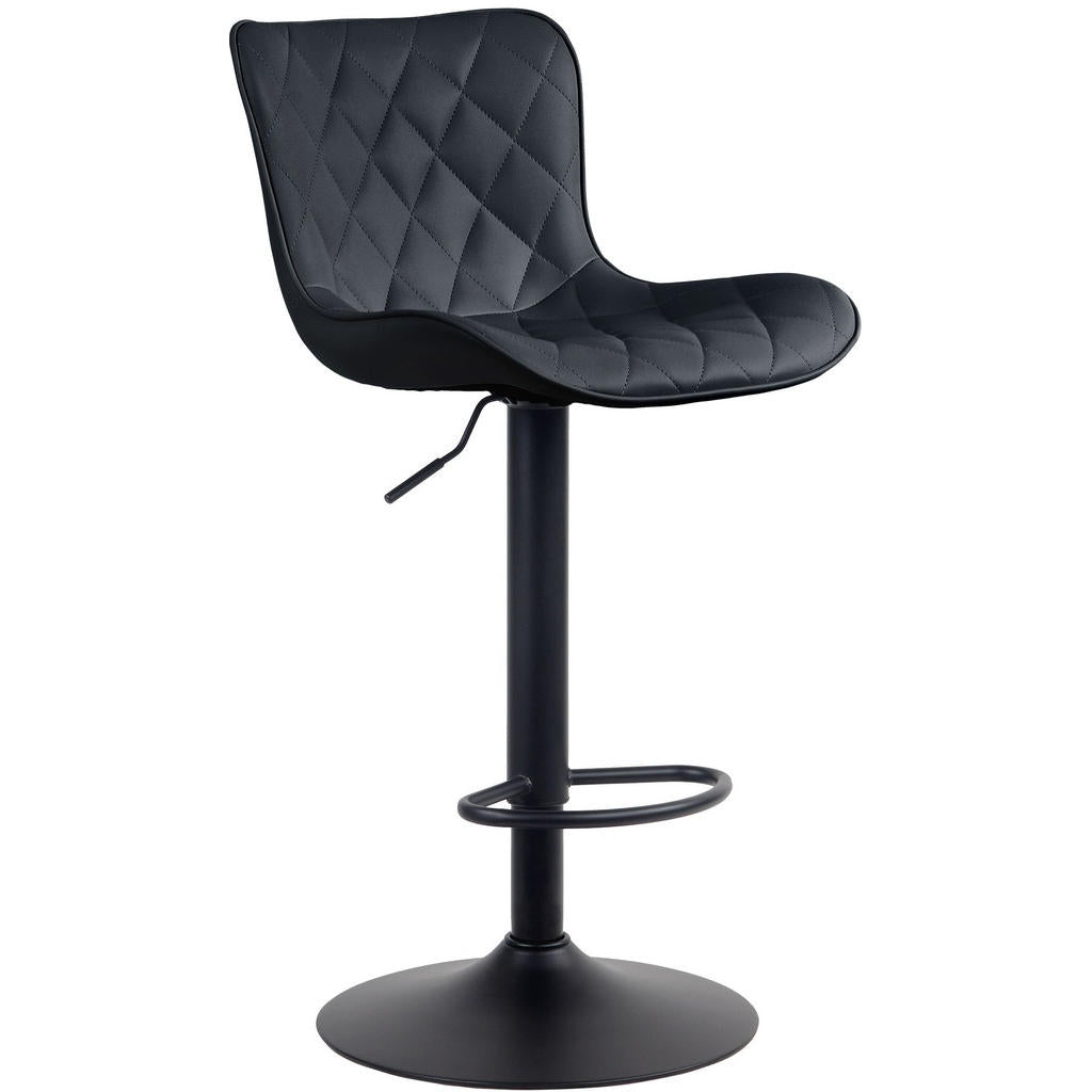 CLP Barhocker, Schwarz, Metall, 48x83x54 cm, Esszimmer,