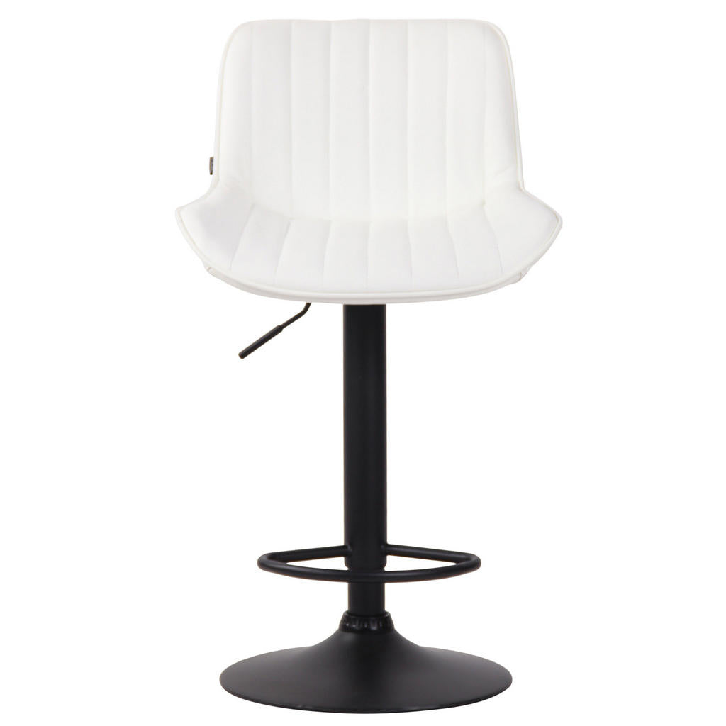CLP Barhocker, Weiß, Metall, 50x86x50 cm, Esszimmer, Ba