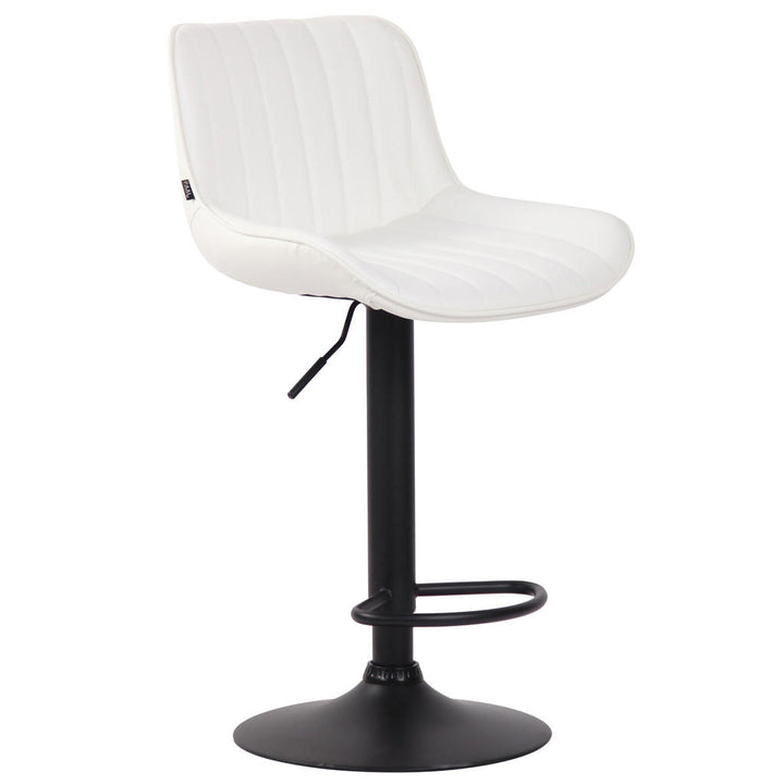 CLP Barhocker, Weiß, Metall, 50x86x50 cm, Esszimmer, Ba