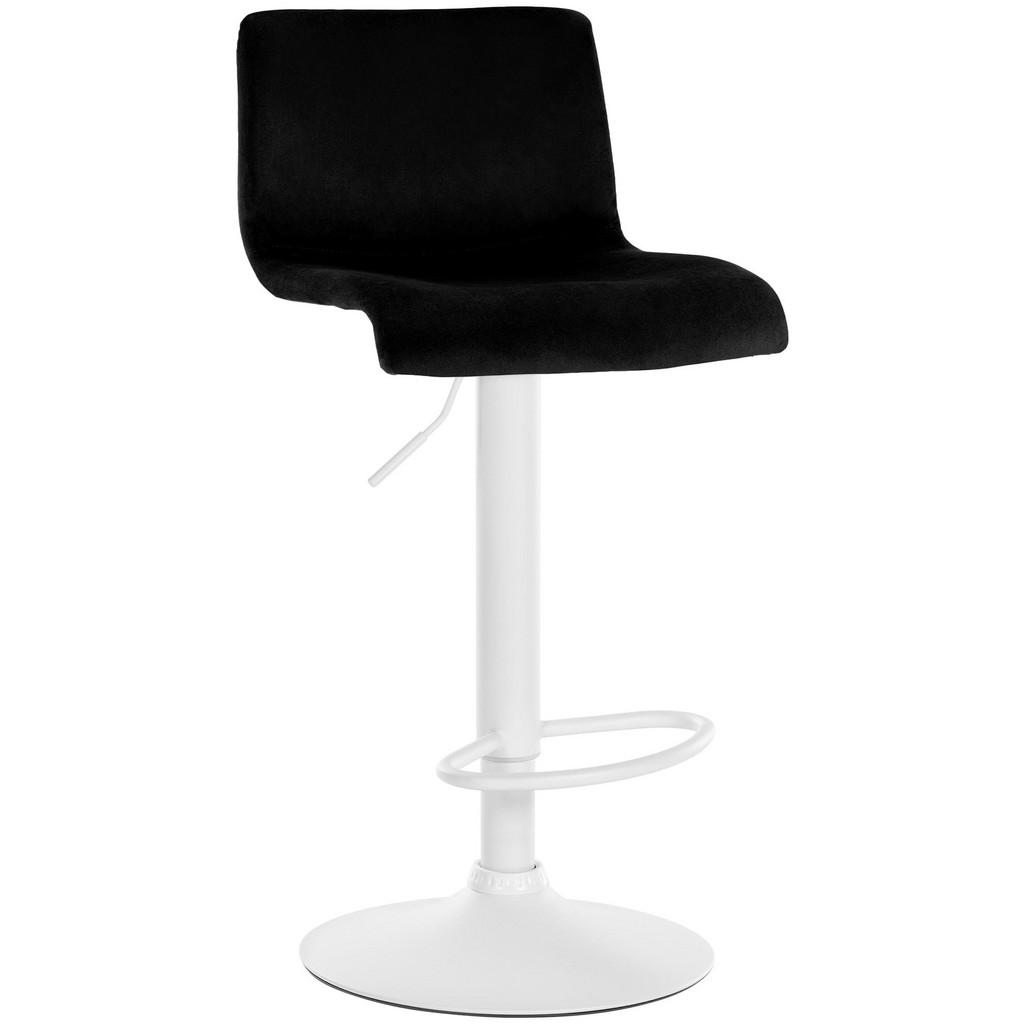 Deluke Barhocker, Schwarz, Metall, 39x83x36 cm, Esszimm