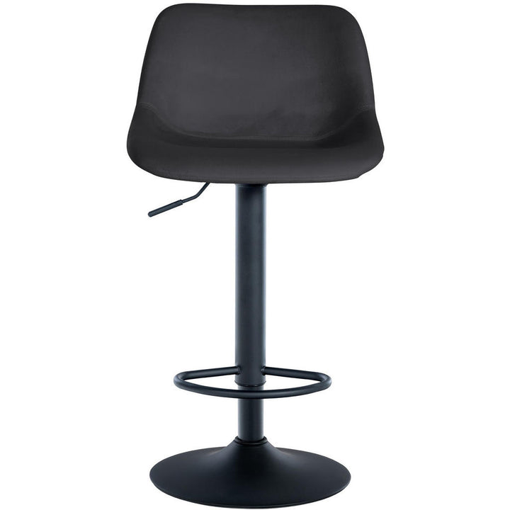 CLP Barhocker, Schwarz, Metall, 43x79x49 cm, Esszimmer,