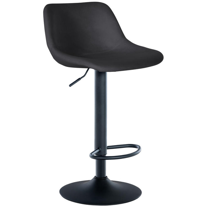 CLP Barhocker, Schwarz, Metall, 43x79x49 cm, Esszimmer,
