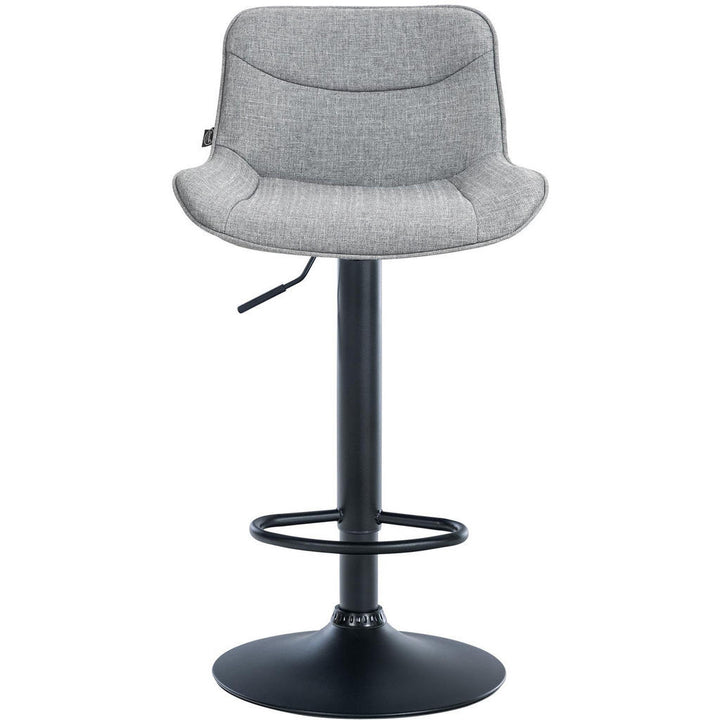 CLP Barhocker, Grau, Metall, 49x85x51 cm, Esszimmer, Ba