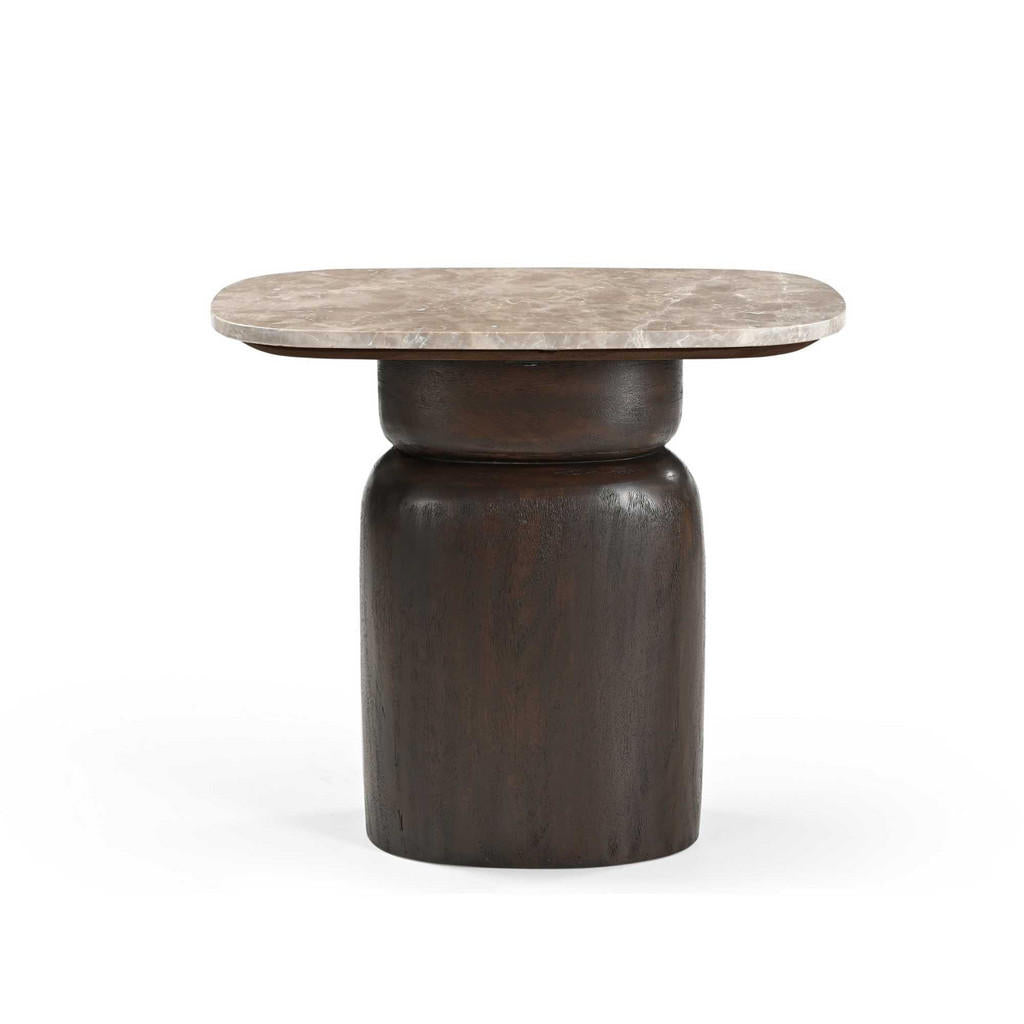 Starfurn Beistelltisch, Braun, Holz, 56x51x36 cm, Wohnz