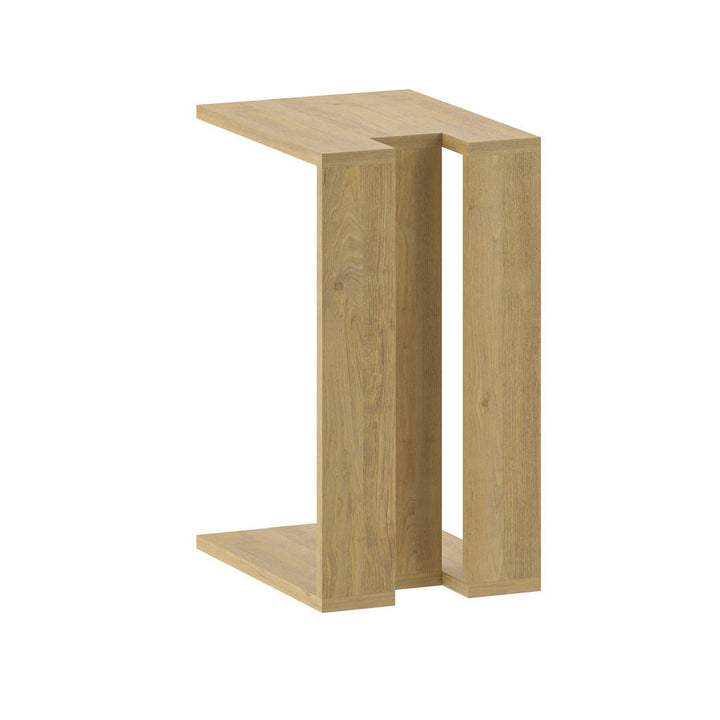 Decortie Beistelltisch, Eiche, Holzwerkstoff, Rechtecki